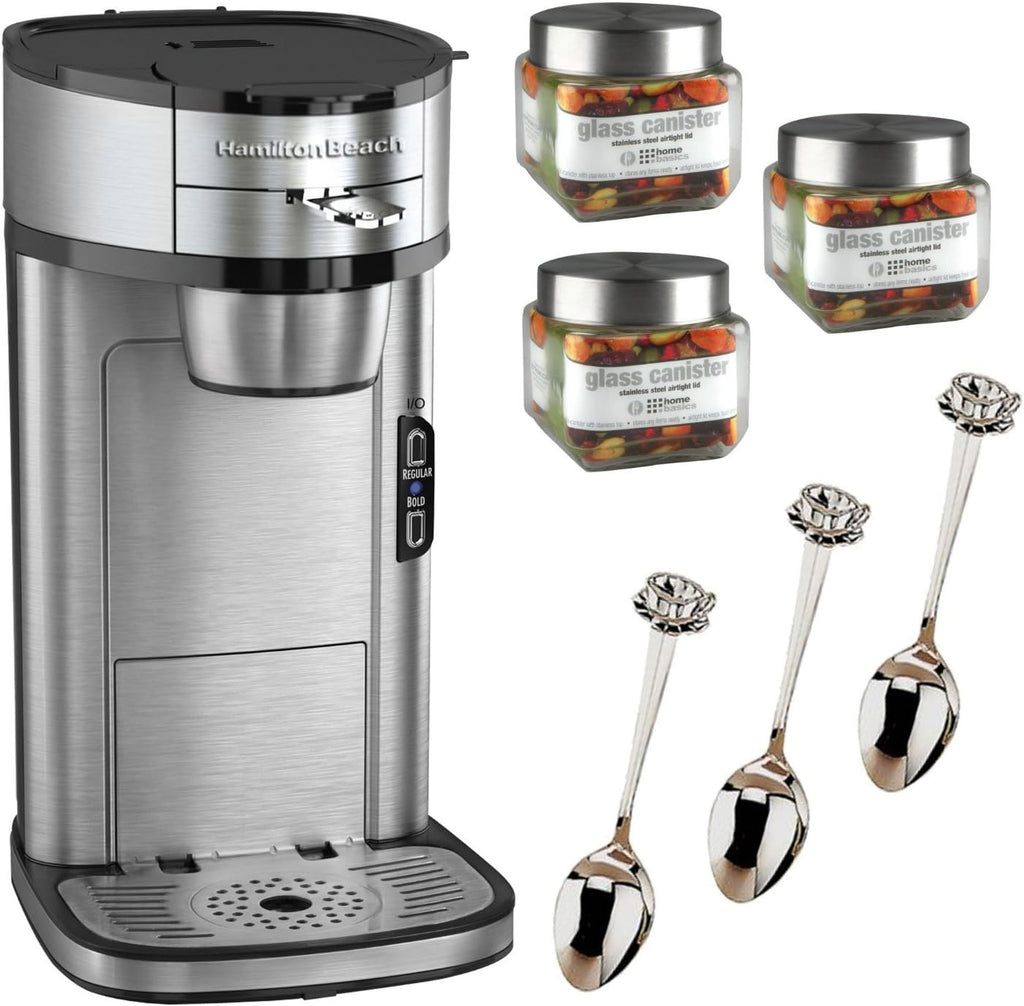 Single Serve Coffee Maker & Electric Coffee Grinder Q13387