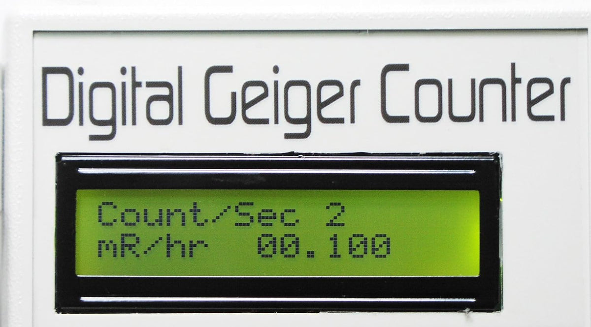 Digital Geiger Counter Radiation Monitor with External Wand S120896