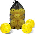 12 Pack 40 Holes Outdoor Pickleball Balls with Bag S522