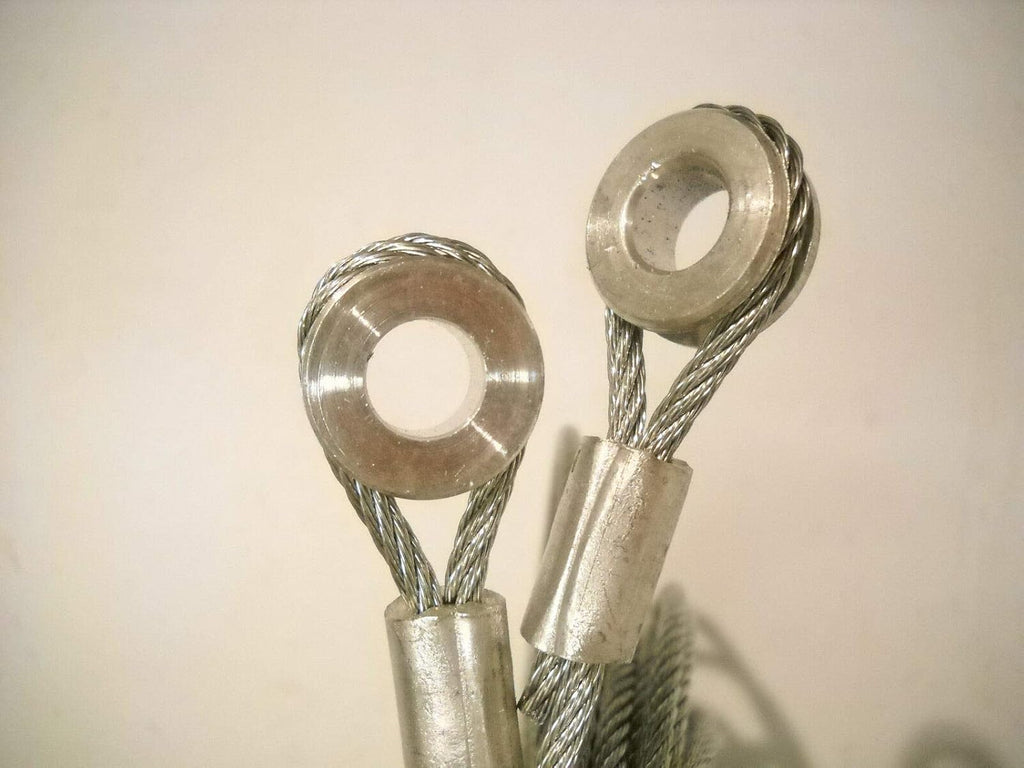 Replacement Cable Wire Enclosed Cargo Trailer Ramp Door Spring 12.5' 2 Pack M677