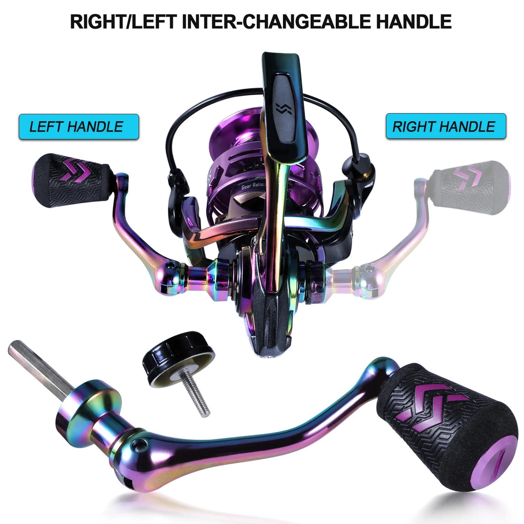 Multicolor Carbon Spinning Reel Q99712