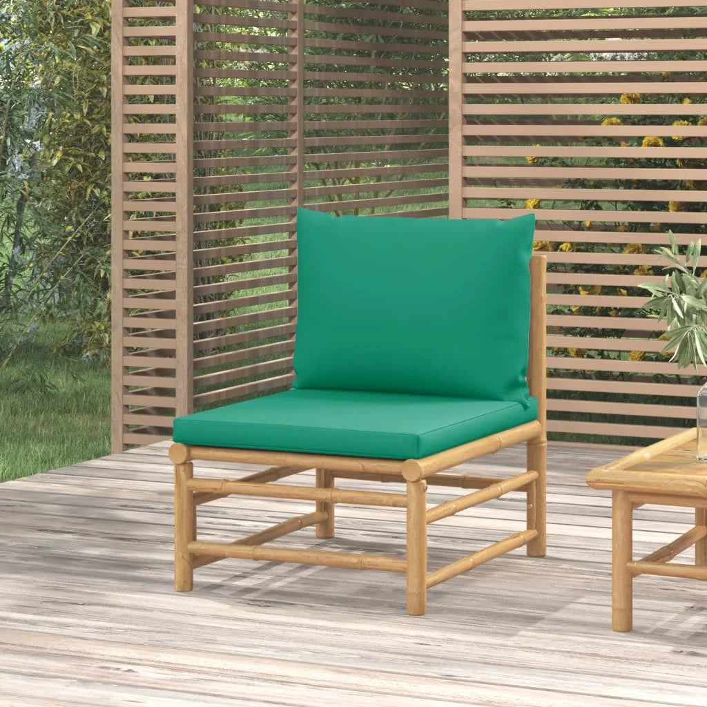 Green Cushions Bamboo Patio Sofa B973