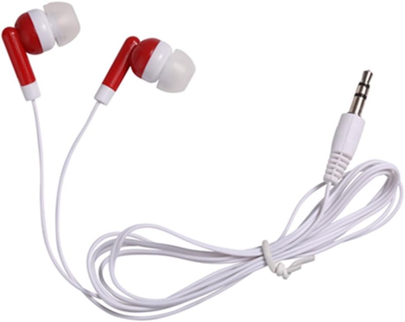 Orange Pack of 2 Earbuds Headphones B5219