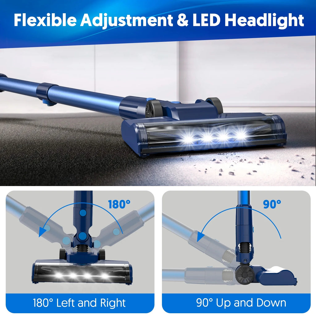 Cordless Stick Vacuum Cleaner with Touch Display D75707