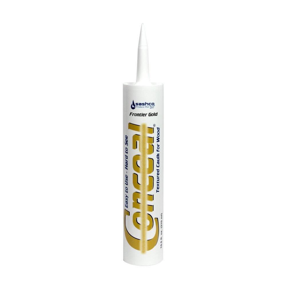 10.5 Ounce Frontier Gold Textured Wood Caulking (Pack of 12) H323405