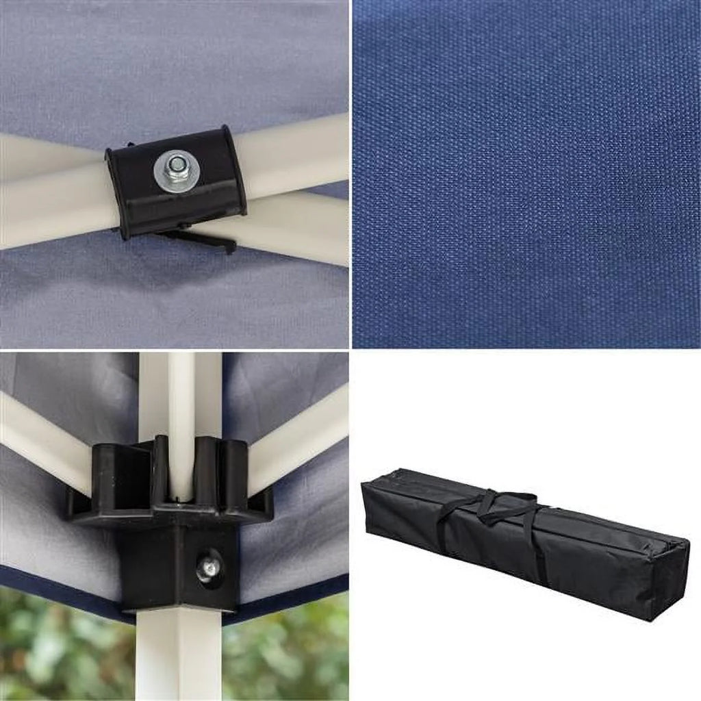 3 x 3M Waterproof Folding Tent Blue F57833