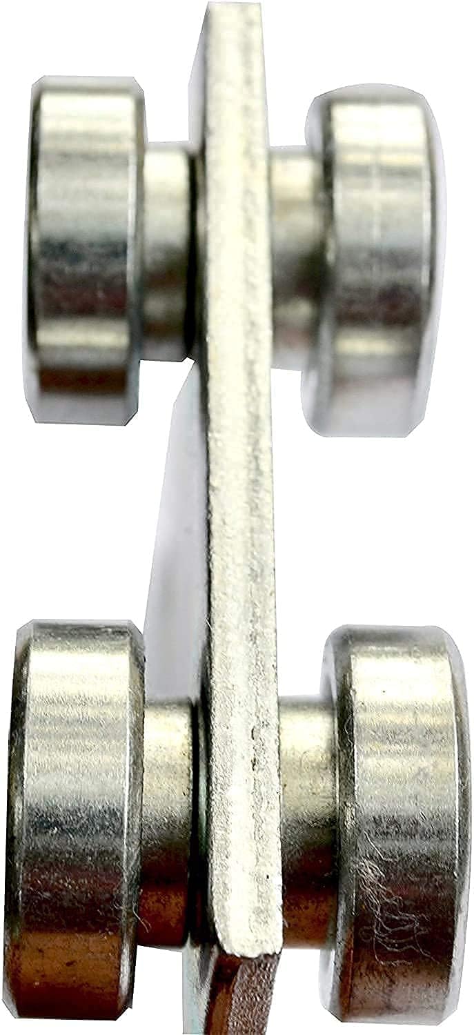 Four Bearing Trolley Assembly, Hot-Rolled Carbon Steel, 4 Piece F539