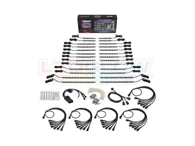 26pc SMD LED Motorcycle Light Kit with Smartphone Control W686552