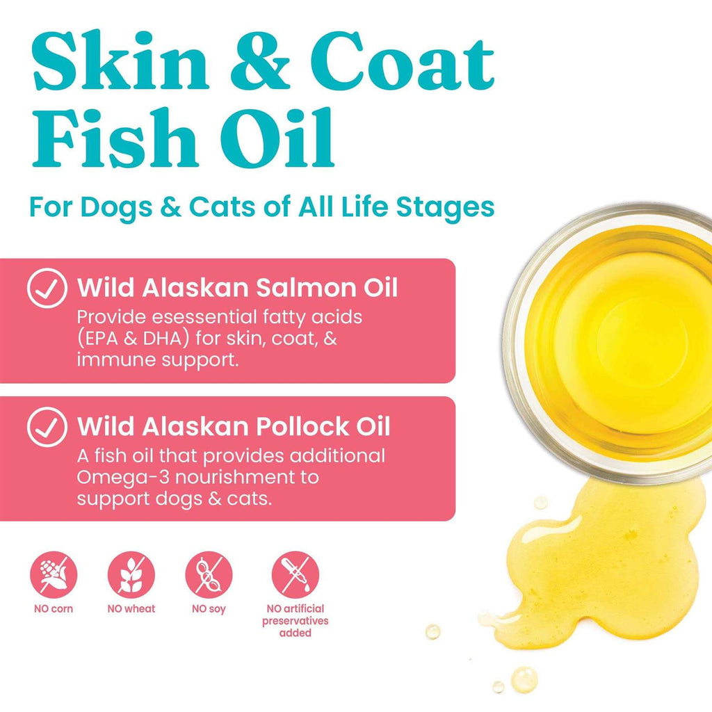 Solid Gold Fish Oil for Dogs & Cats Y78509
