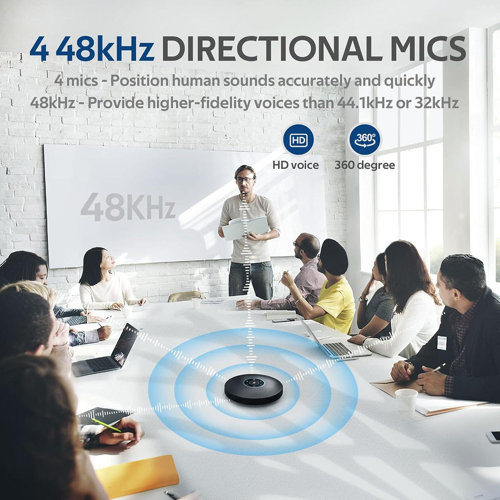 Bluetooth Speakerphone with 4 Directional Mics Z66125