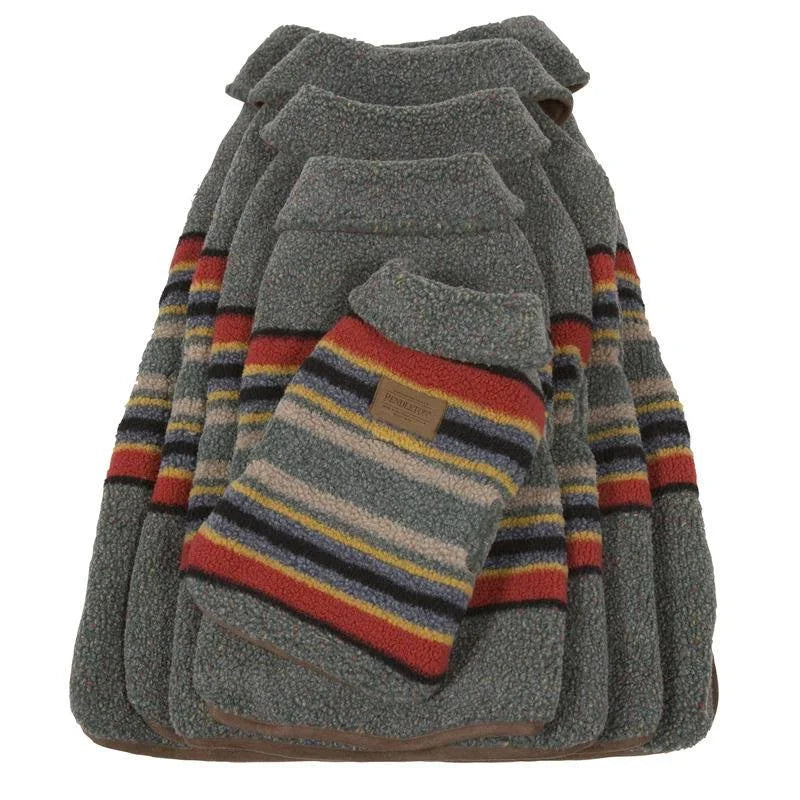 Heather Green Dog Coat T843
