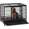 Heavy Duty Dog Crate with Plastic Tray U950885