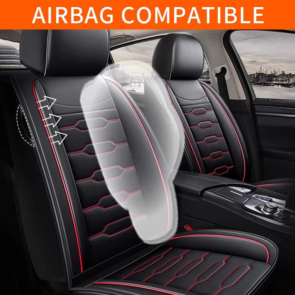 Custom Fit Faux Leather Car Seat Protector Full Set X627