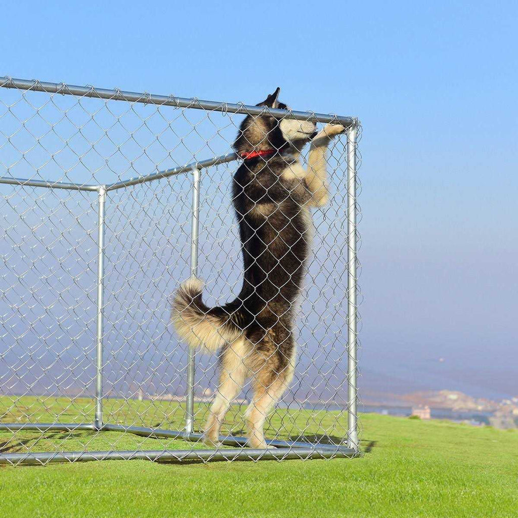Large Pet Dog Kennel Cage 7.5' x 7.5' Playpen C61593