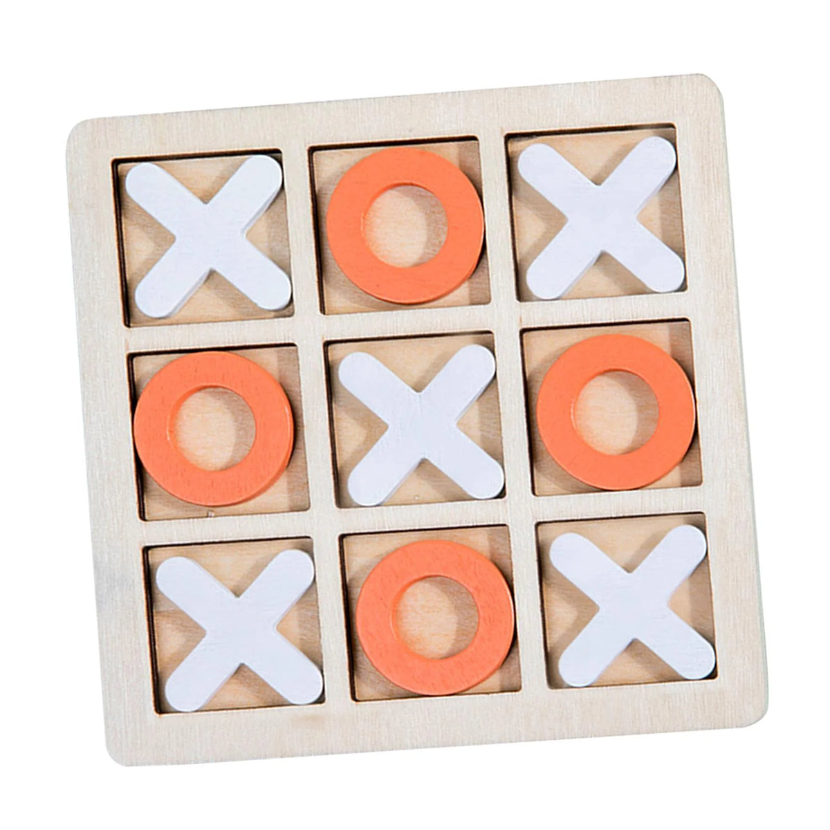 Wooden Board Game XO Chess Interactive Educational Toys Table Game O474