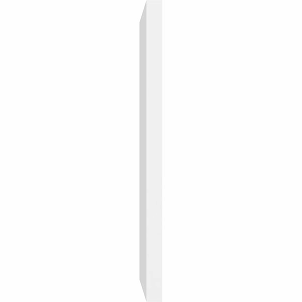 Vertical Surface Mount PVC Gable Vent P58101