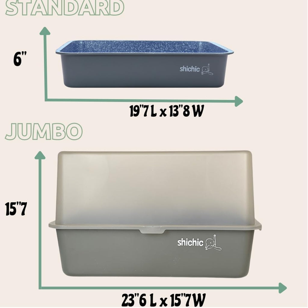 Stainless Steel Extra Large Litter Box with Lid G666239