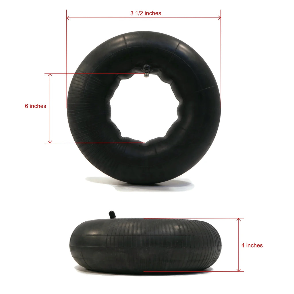 2 Tire Inner Tubes 4.00x6 TR13 Straight Valve Stem A413919