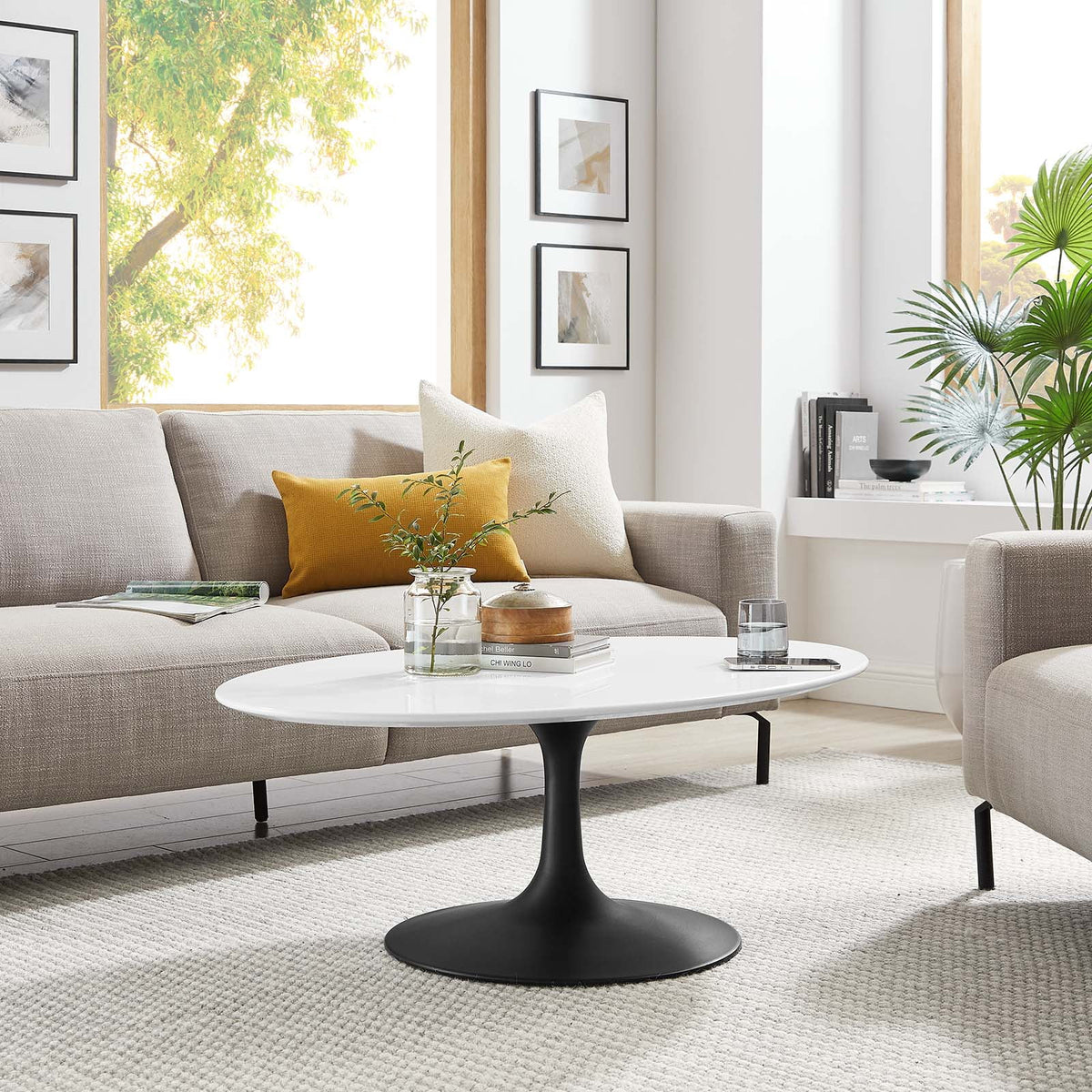 42" Oval Coffee Table B616753