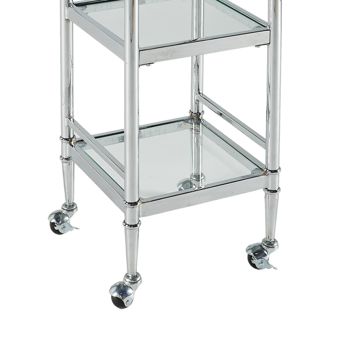 Chrome and Glass Cart I505167