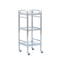 Chrome and Glass Cart I505167