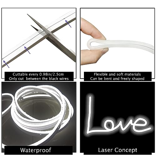 LED Vanity Mirror Lights, 6000K Dimmable Self-Adhesive Strip Lights X578328