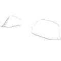 Dual Windscreen Bubble Screen Cockpit W982883