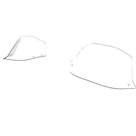 Dual Windscreen Bubble Screen Cockpit W982883