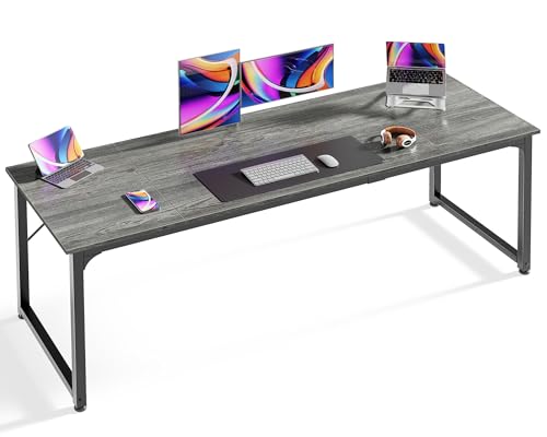 Black 63 Inch Metal Frame Office Desk K2335
