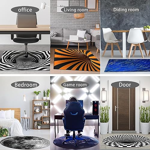 47" × 47" Office Chair Mat for Hardwood Tile Floor A7977