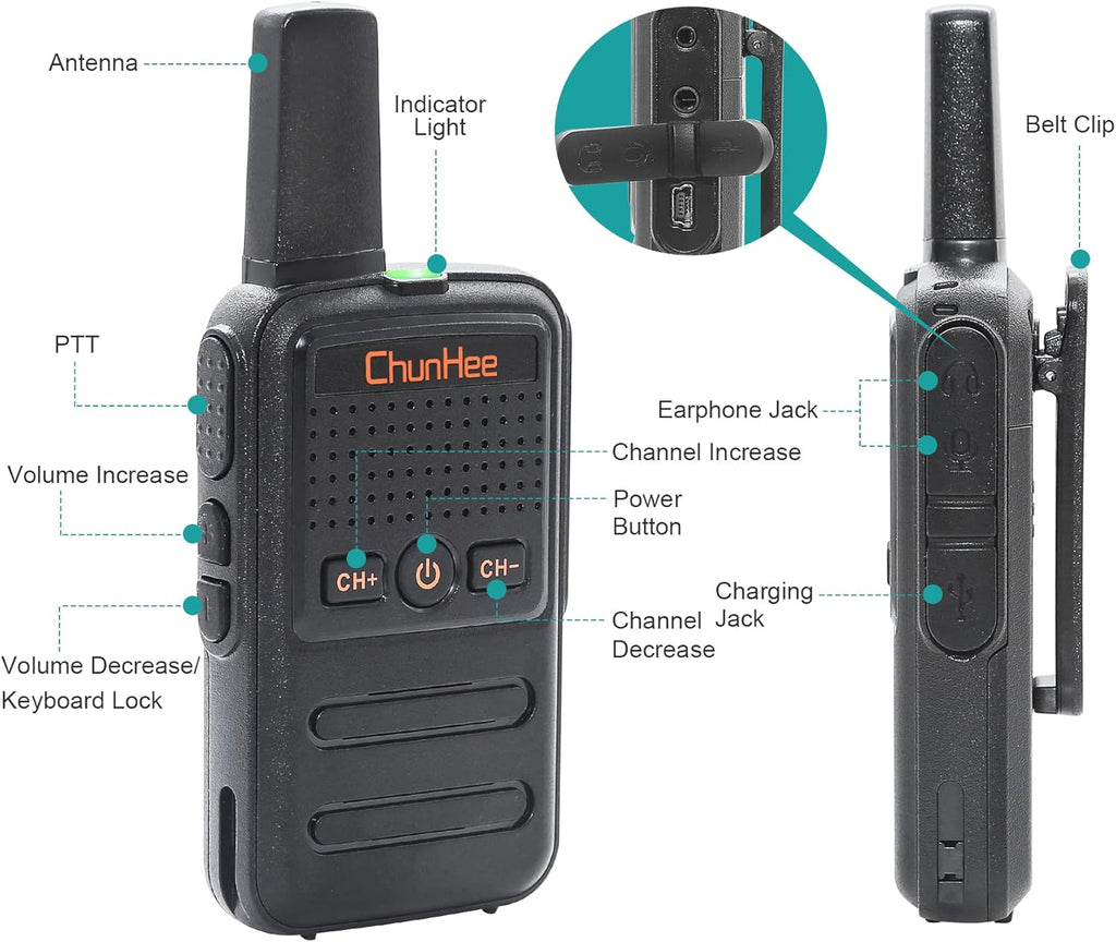 Wireless Intercom System 4 Pack Z920