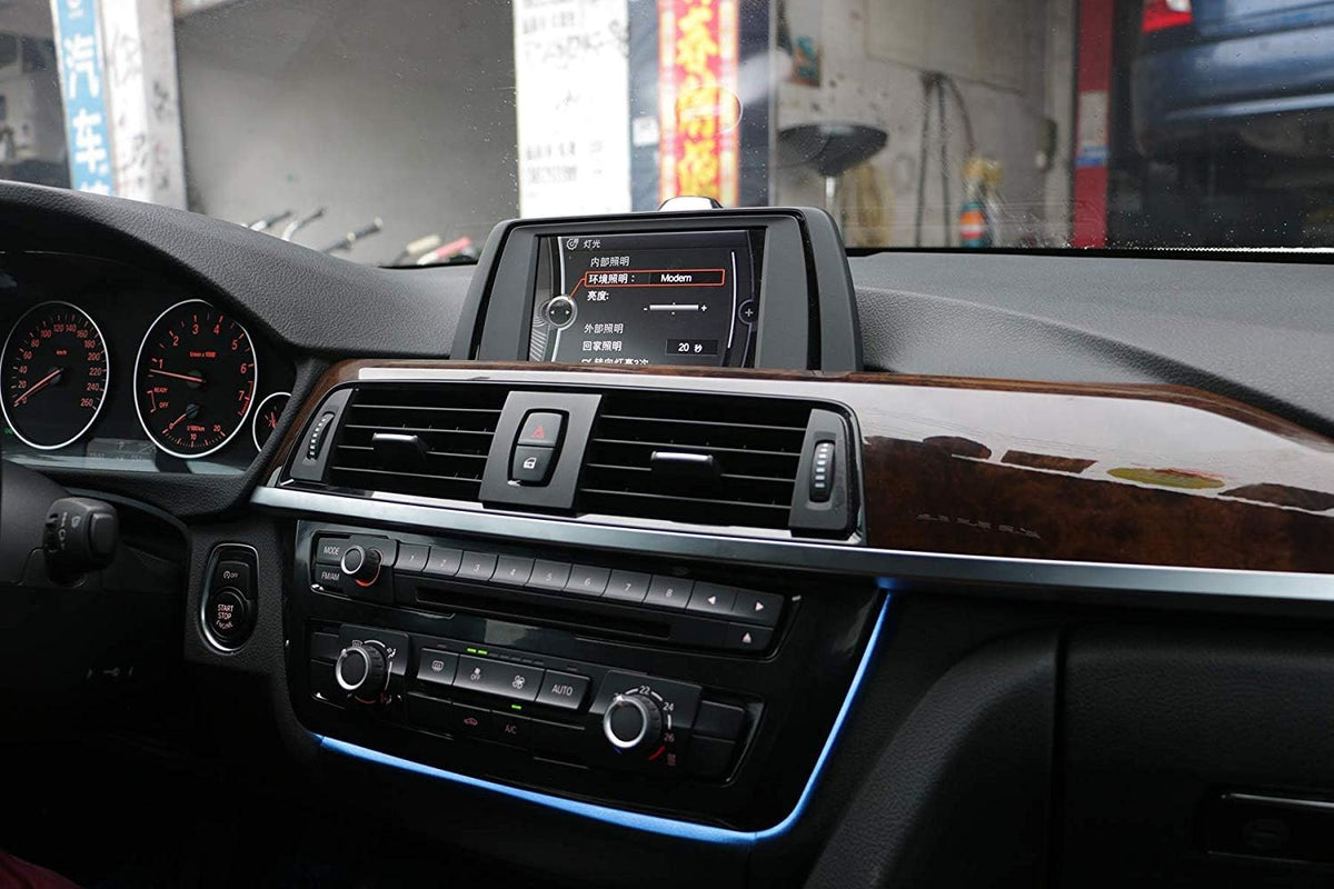 Blue Orange Dual Color Car Interior Ambient Lights C6774