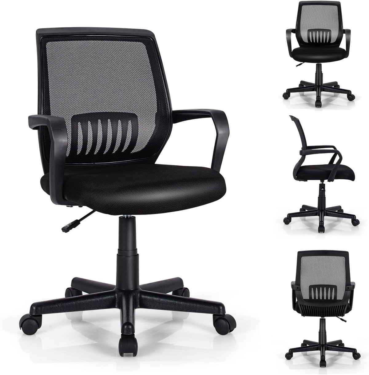 Black Mesh Ergonomic Office Chair O6227
