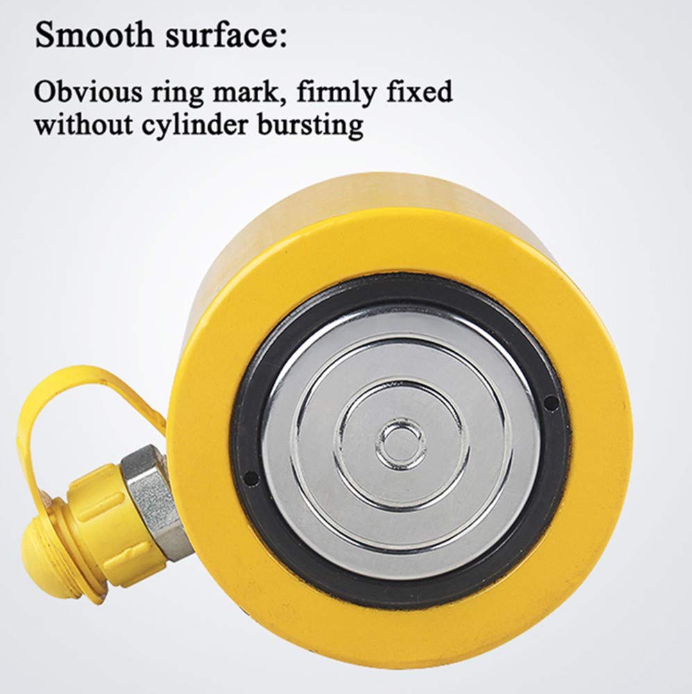 20 ton Hydraulic Jack Cylinder Short Type Stoke 50mm Hydraulic Ram Industrial Lifting Jack F8301