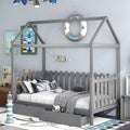 Twin House Bed with Trundle C543302