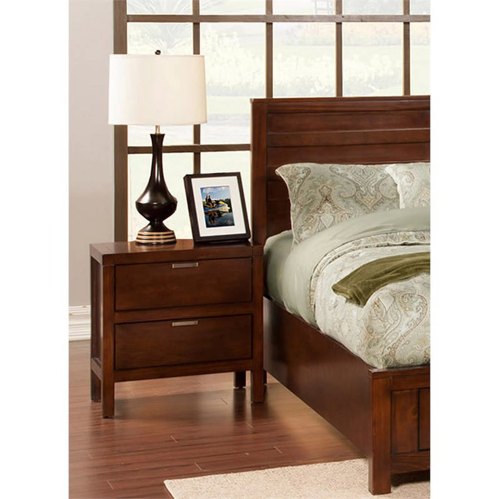 3 Piece Nightstand and California King Storage Bed Set U15115