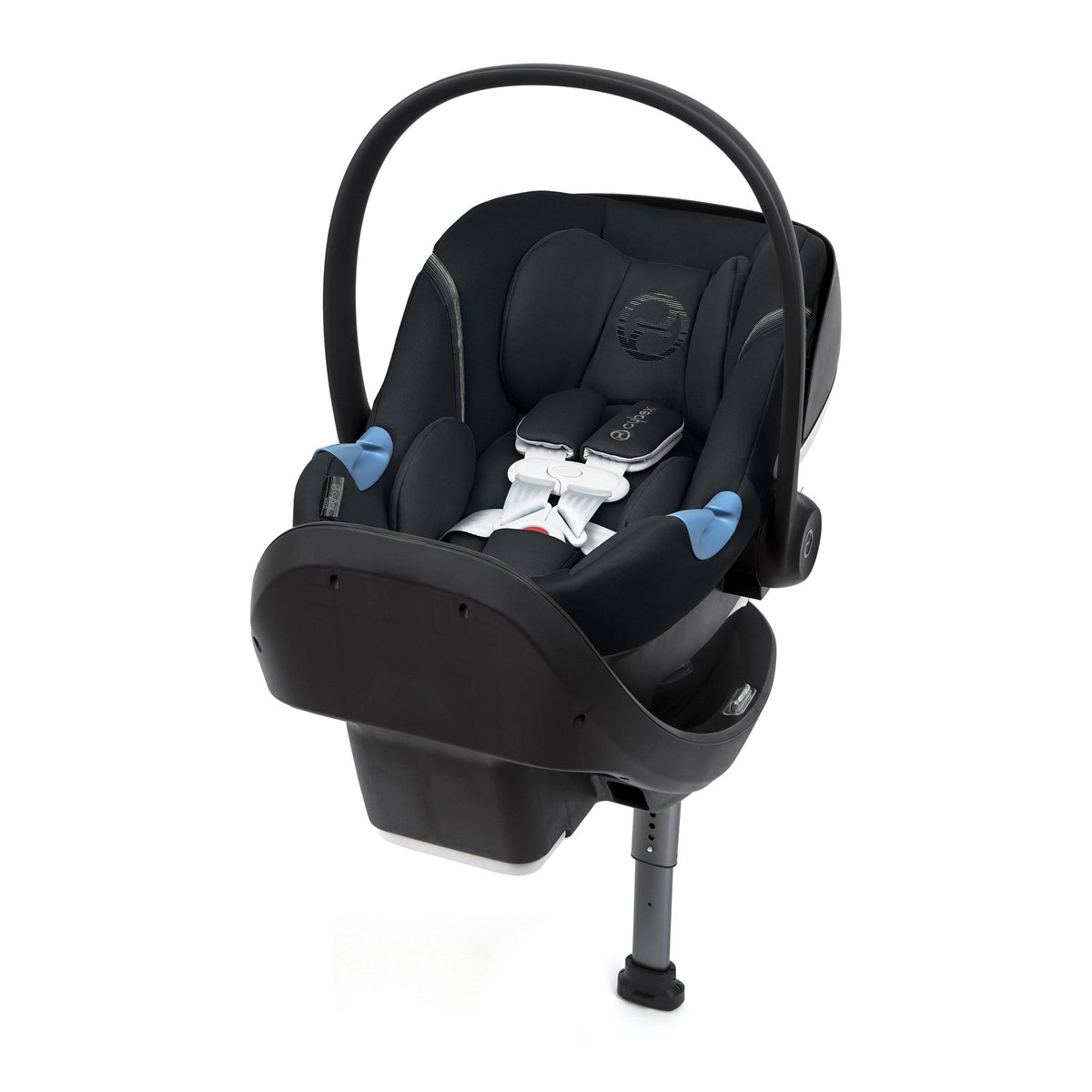 Lavastone Black Infant Car Seat K214