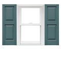 Raised Panel Vinyl Shutters 1 Pair 14.75 x 47 Z914647