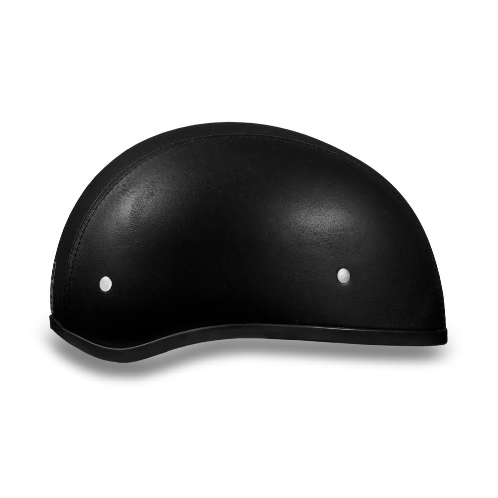 Leather Covered Skull Cap Helmet Y3249