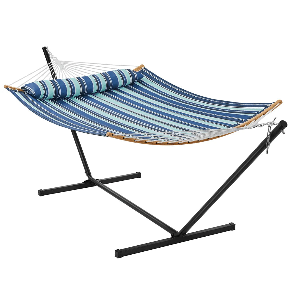 Padded Hammock with Steel Stand J8590