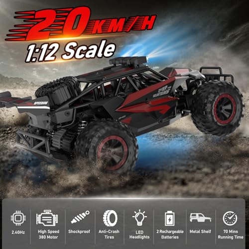 1:12 Scale 13 Inch All Terrains RC Truck M453572