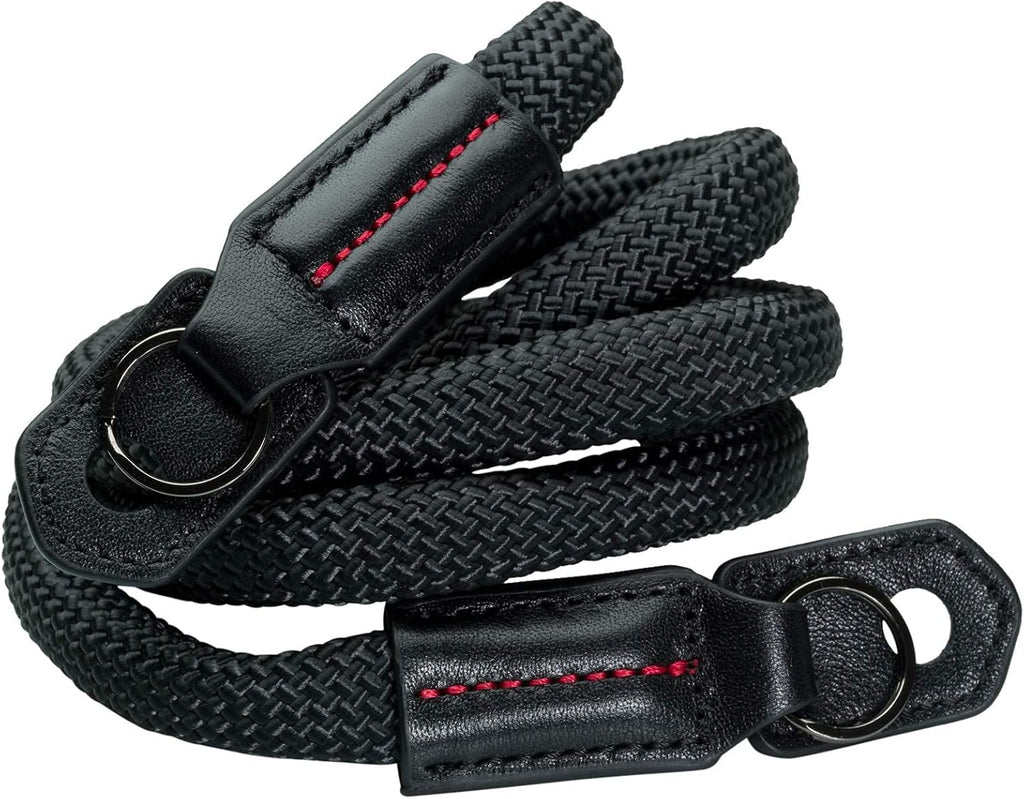 Rope Camera Strap with Leather Ends T74655