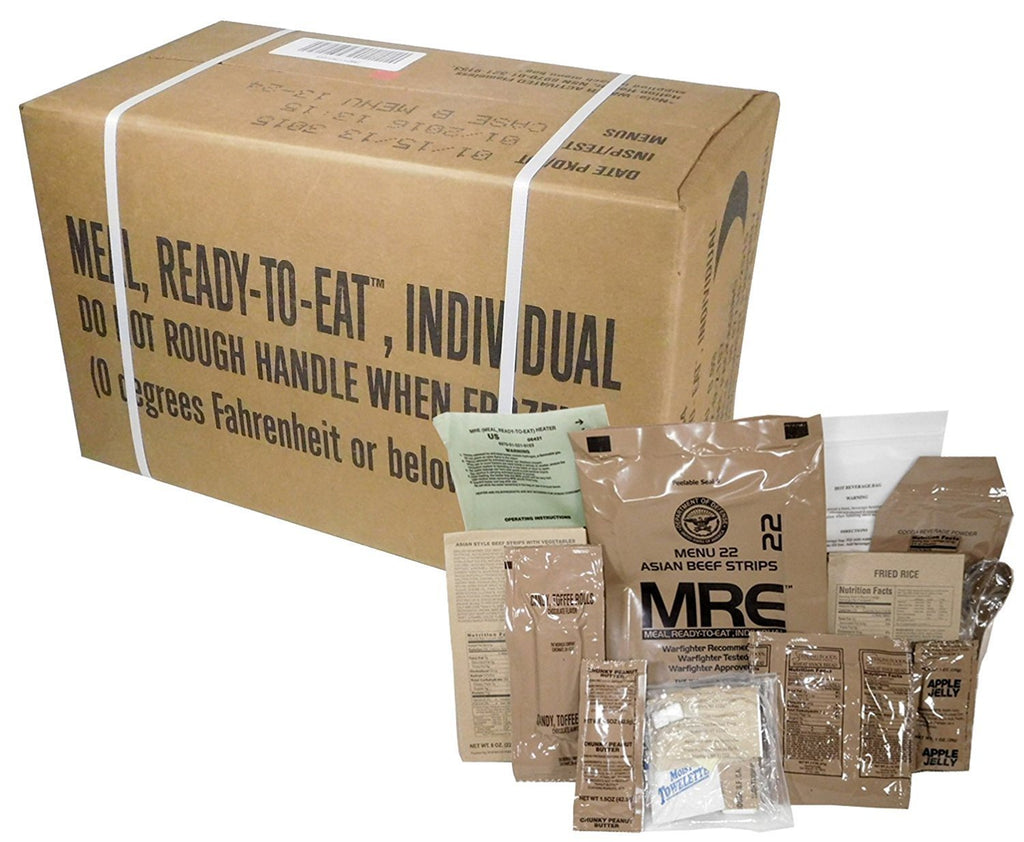 12 Meals Military Surplus Meal Ready to Eat M9321