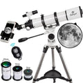 70mm Aperture 400mm AZ Mount Refracting Telescope with Carry Bag Z622224