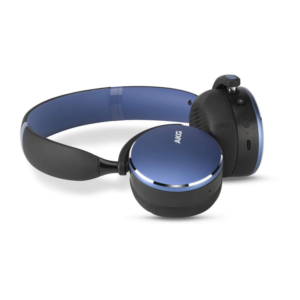 Blue Wireless On-Ear Headphones M413