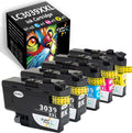 5-Pack Ink Cartridge for Brother Printer (2 BK, 1C, 1M, 1Y) V512