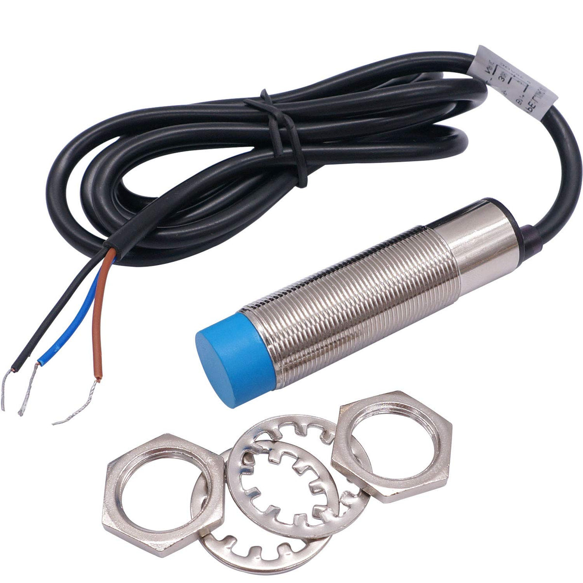 1-10mm Capacitance Proximity Sensor Switch PNP NO DC 6-36V 300mA M18 3-Wire T33570
