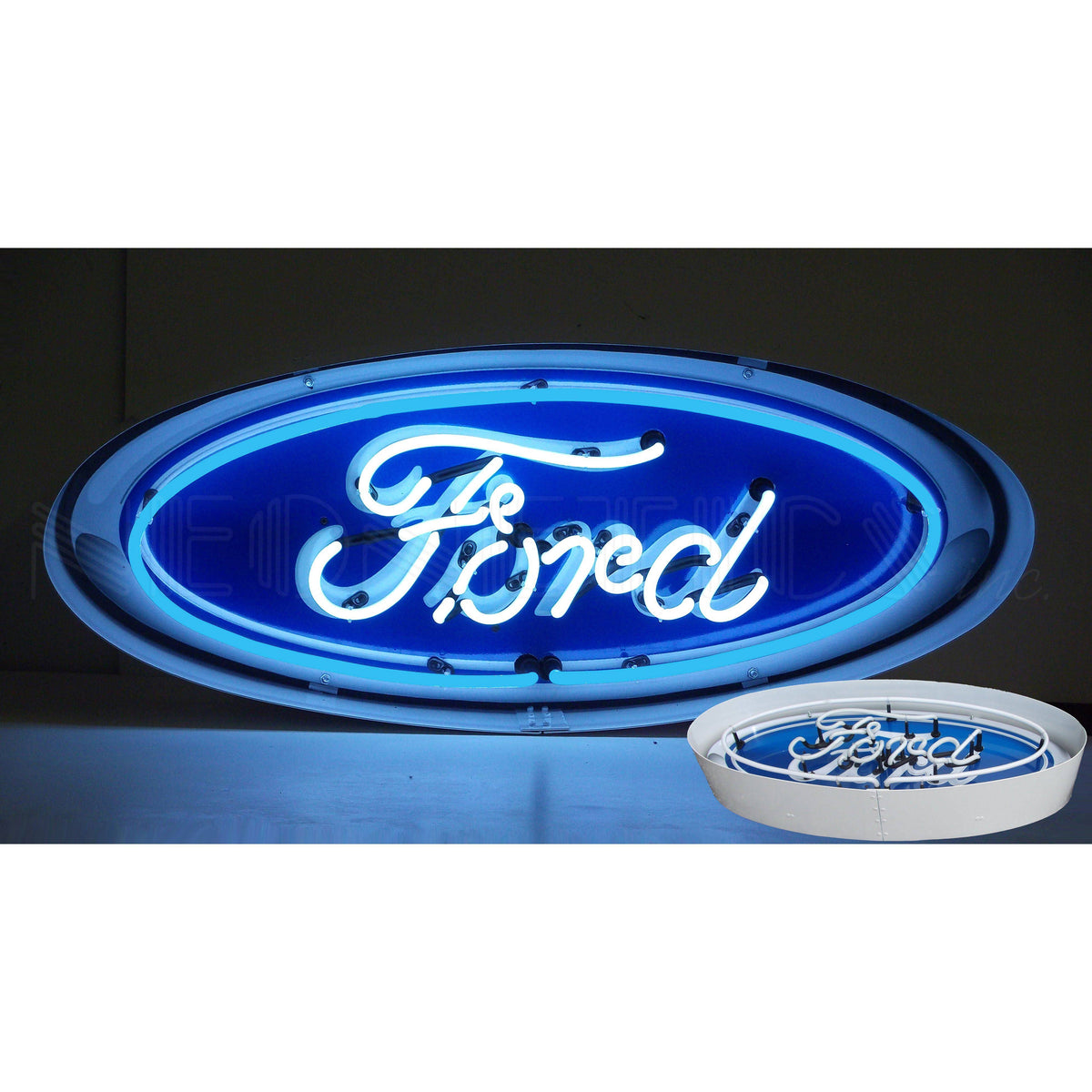 Neon Sign in Metal Can N71635