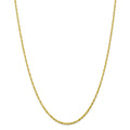 10K Yellow Gold Rope Chain E309