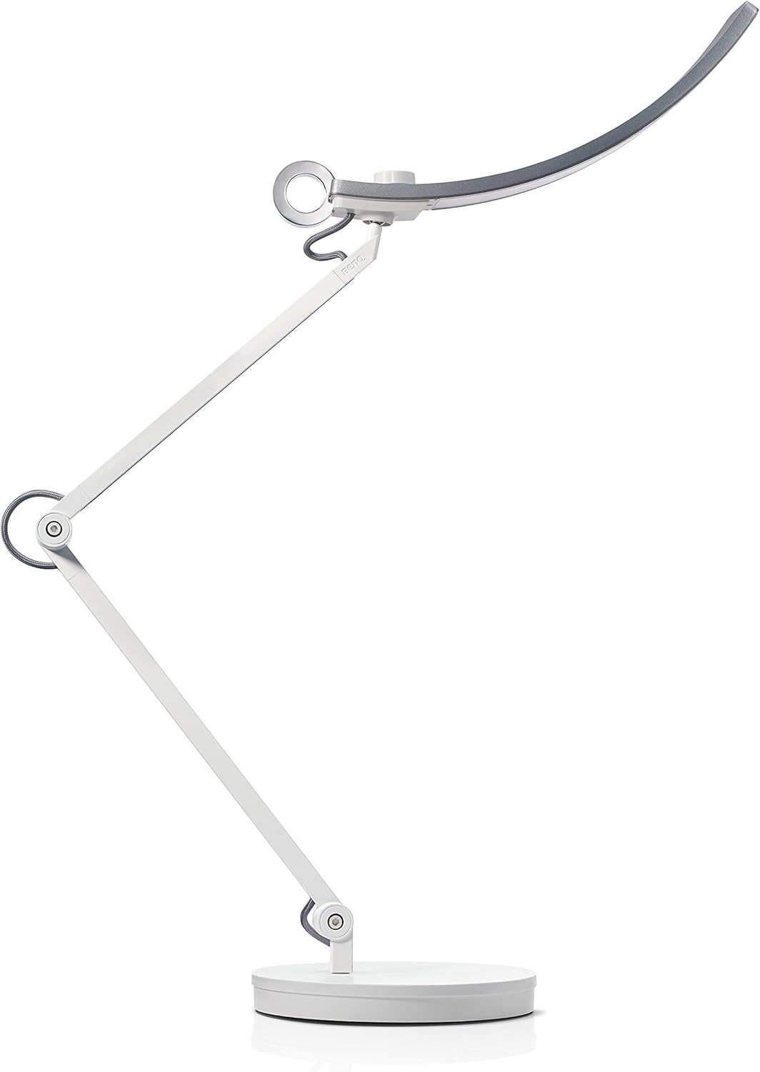 Silver Genie LED Desk Lamp with Auto-Dimming V9480